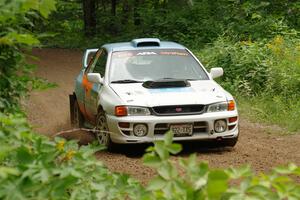 Tyler Matalas / Dustin Sharkozy Subaru Impreza LX on SS1, Crossroads I.