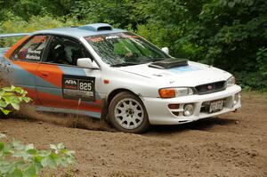 Tyler Matalas / Dustin Sharkozy Subaru Impreza LX on SS1, Crossroads I.