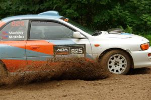 Tyler Matalas / Dustin Sharkozy Subaru Impreza LX on SS1, Crossroads I.