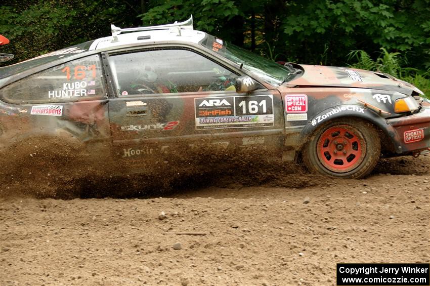 Bret Hunter / Kubo Kordisch Honda CRX on SS1, Crossroads I.