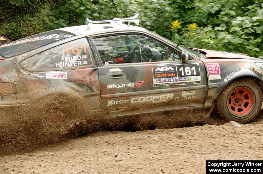 Bret Hunter / Kubo Kordisch Honda CRX on SS1, Crossroads I.