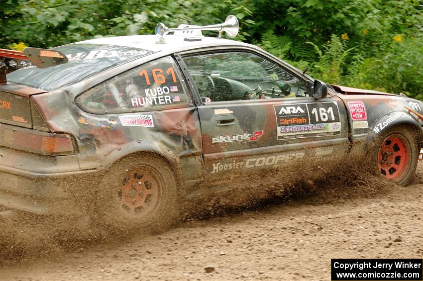 Bret Hunter / Kubo Kordisch Honda CRX on SS1, Crossroads I.