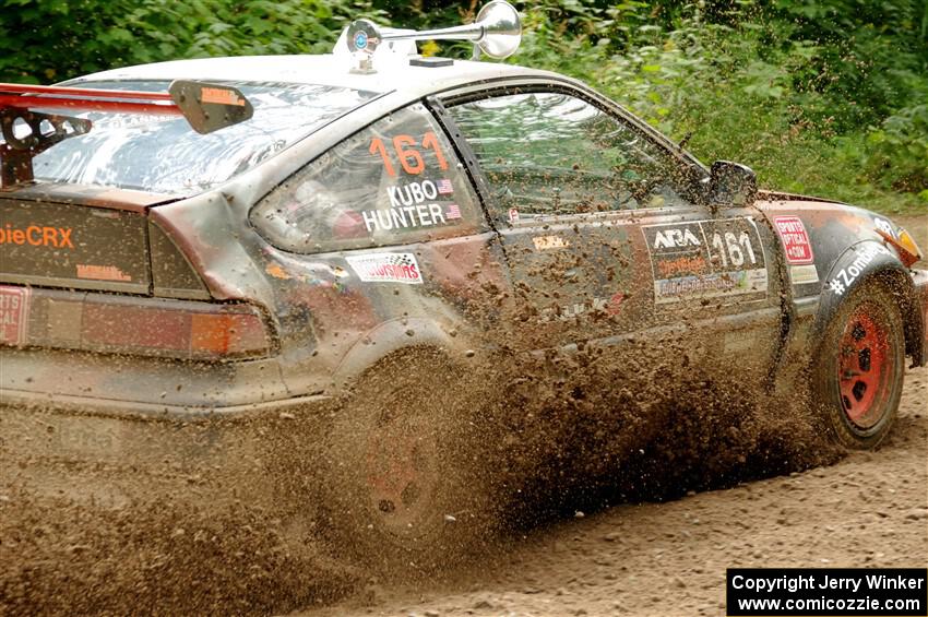 Bret Hunter / Kubo Kordisch Honda CRX on SS1, Crossroads I.