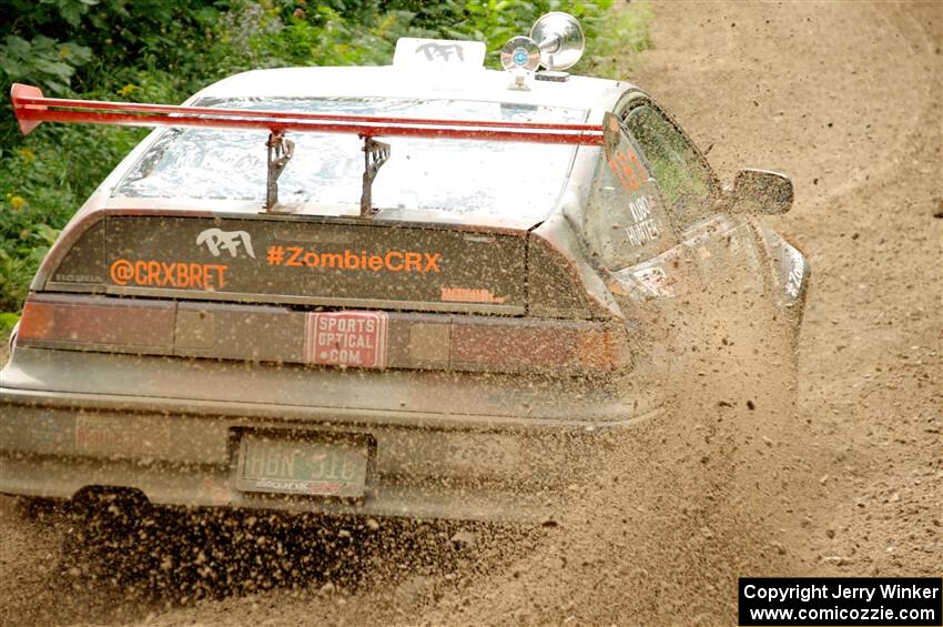 Bret Hunter / Kubo Kordisch Honda CRX on SS1, Crossroads I.