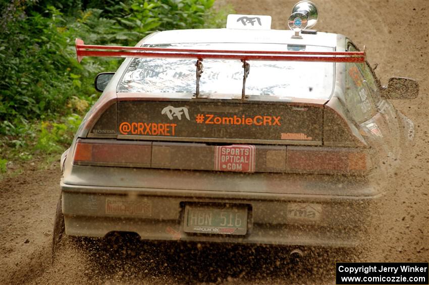 Bret Hunter / Kubo Kordisch Honda CRX on SS1, Crossroads I.