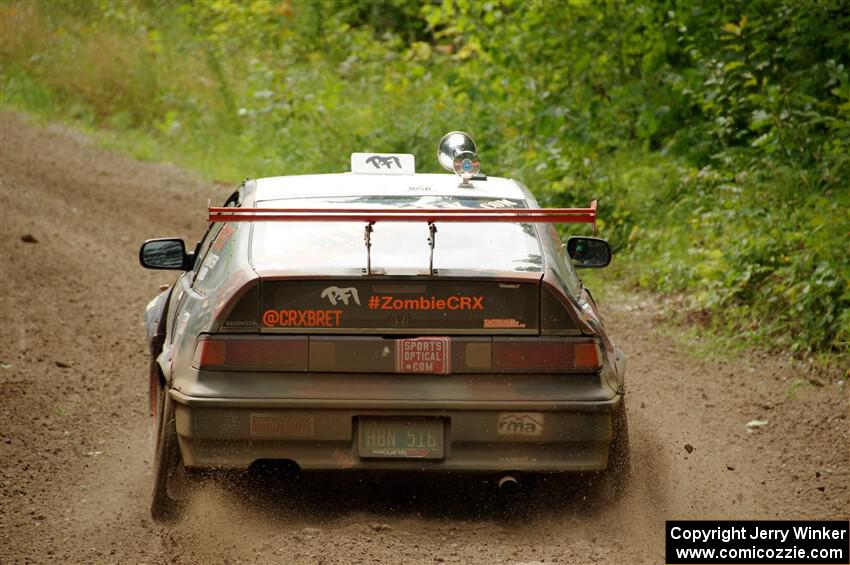 Bret Hunter / Kubo Kordisch Honda CRX on SS1, Crossroads I.