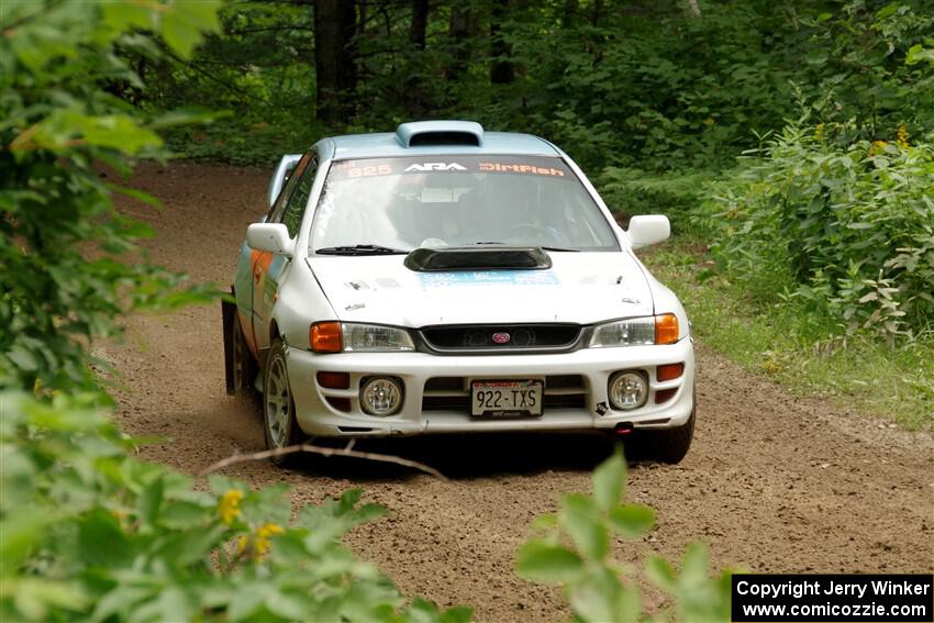 Tyler Matalas / Dustin Sharkozy Subaru Impreza LX on SS1, Crossroads I.