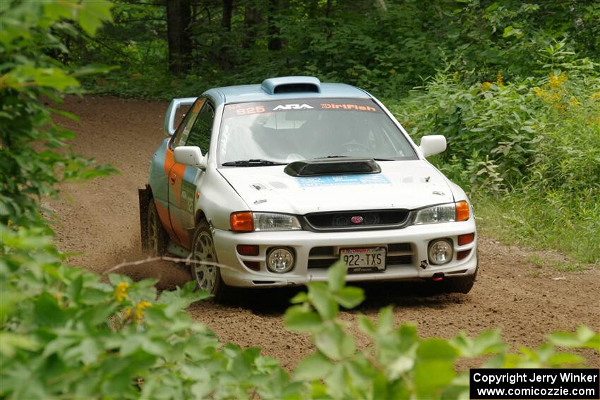 Tyler Matalas / Dustin Sharkozy Subaru Impreza LX on SS1, Crossroads I.