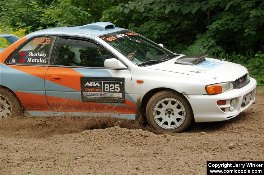 Tyler Matalas / Dustin Sharkozy Subaru Impreza LX on SS1, Crossroads I.