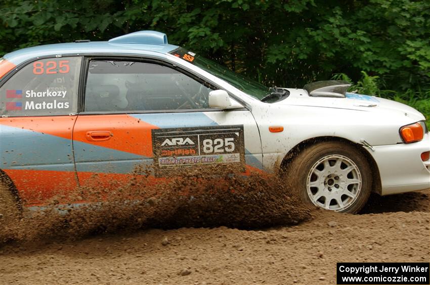 Tyler Matalas / Dustin Sharkozy Subaru Impreza LX on SS1, Crossroads I.