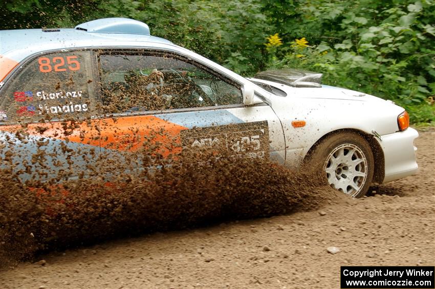 Tyler Matalas / Dustin Sharkozy Subaru Impreza LX on SS1, Crossroads I.