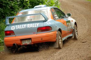 Tyler Matalas / Dustin Sharkozy Subaru Impreza LX on SS1, Crossroads I.