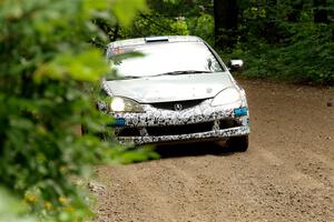 Alex Ramos / Sarah Freeze Acura RSX on SS1, Crossroads I.