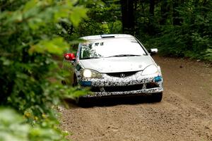 Alex Ramos / Sarah Freeze Acura RSX on SS1, Crossroads I.