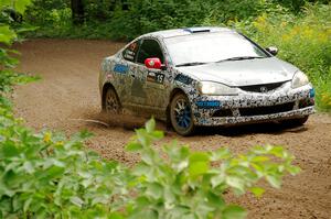 Alex Ramos / Sarah Freeze Acura RSX on SS1, Crossroads I.