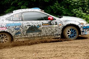 Alex Ramos / Sarah Freeze Acura RSX on SS1, Crossroads I.