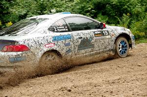 Alex Ramos / Sarah Freeze Acura RSX on SS1, Crossroads I.