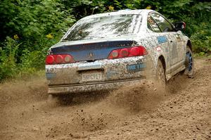 Alex Ramos / Sarah Freeze Acura RSX on SS1, Crossroads I.