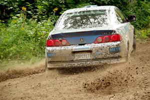 Alex Ramos / Sarah Freeze Acura RSX on SS1, Crossroads I.