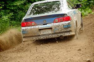 Alex Ramos / Sarah Freeze Acura RSX on SS1, Crossroads I.