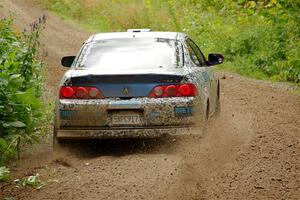 Alex Ramos / Sarah Freeze Acura RSX on SS1, Crossroads I.