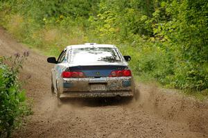 Alex Ramos / Sarah Freeze Acura RSX on SS1, Crossroads I.