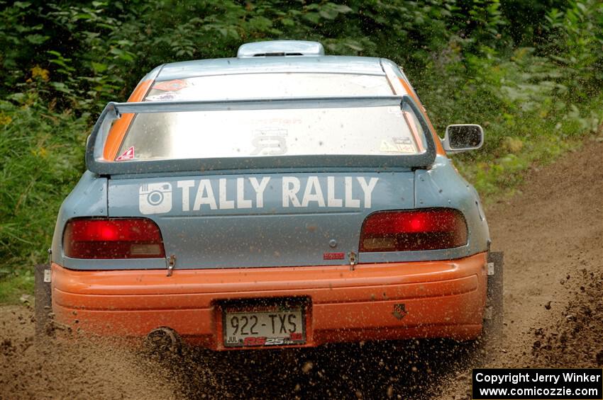 Tyler Matalas / Dustin Sharkozy Subaru Impreza LX on SS1, Crossroads I.