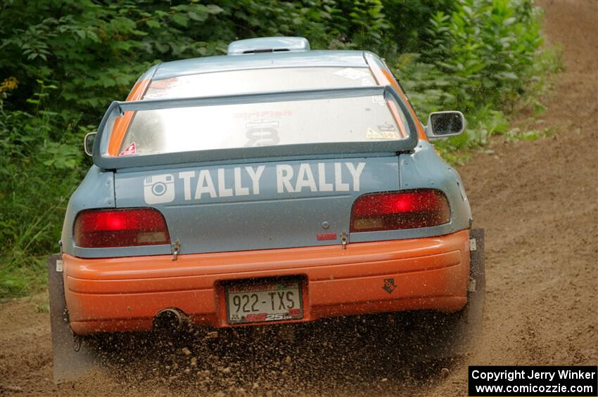 Tyler Matalas / Dustin Sharkozy Subaru Impreza LX on SS1, Crossroads I.