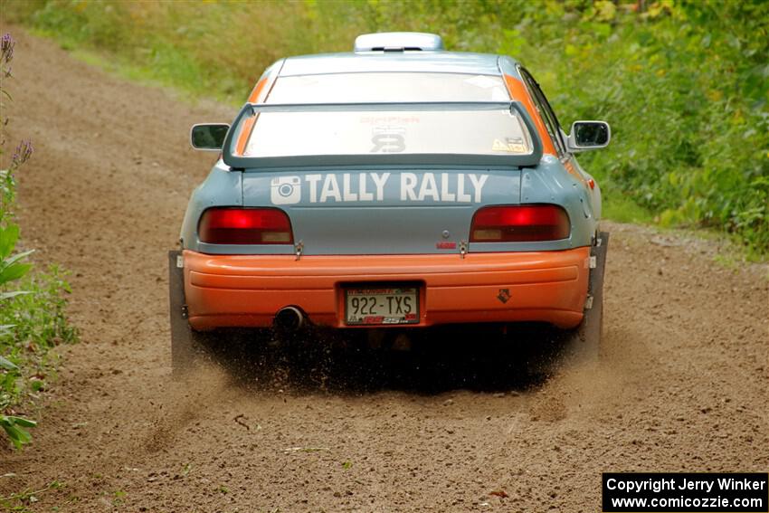 Tyler Matalas / Dustin Sharkozy Subaru Impreza LX on SS1, Crossroads I.