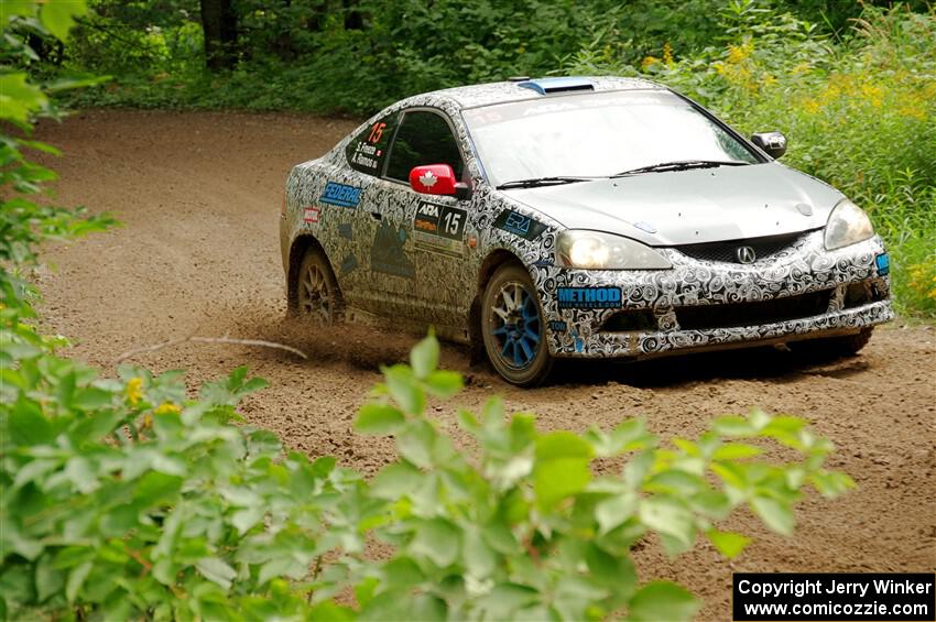 Alex Ramos / Sarah Freeze Acura RSX on SS1, Crossroads I.