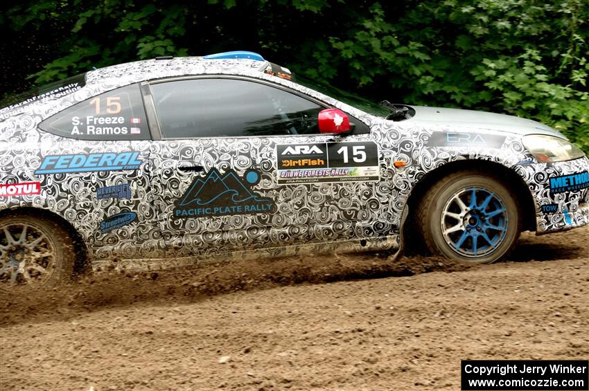 Alex Ramos / Sarah Freeze Acura RSX on SS1, Crossroads I.