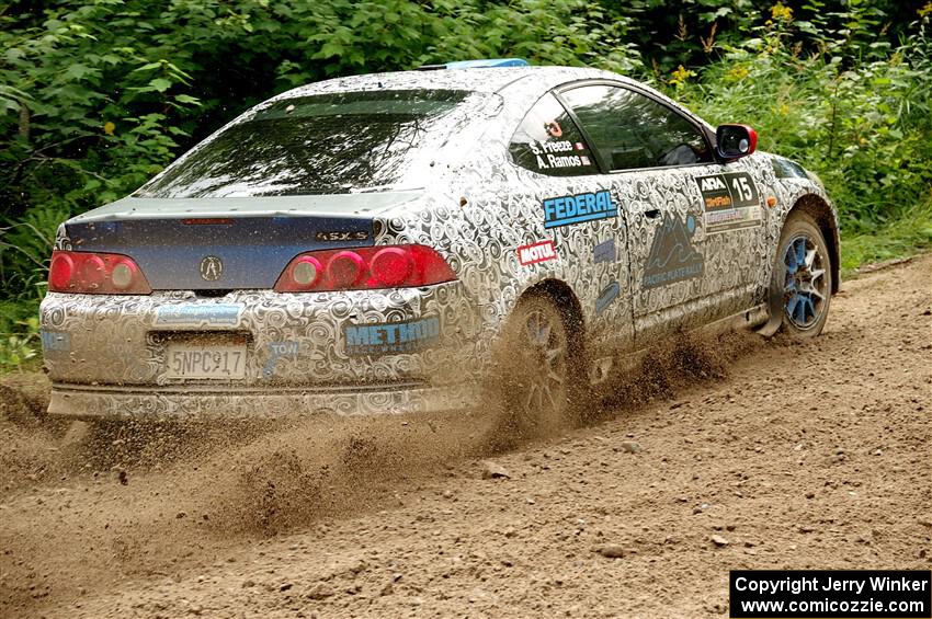 Alex Ramos / Sarah Freeze Acura RSX on SS1, Crossroads I.