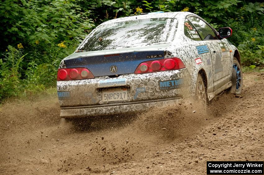 Alex Ramos / Sarah Freeze Acura RSX on SS1, Crossroads I.