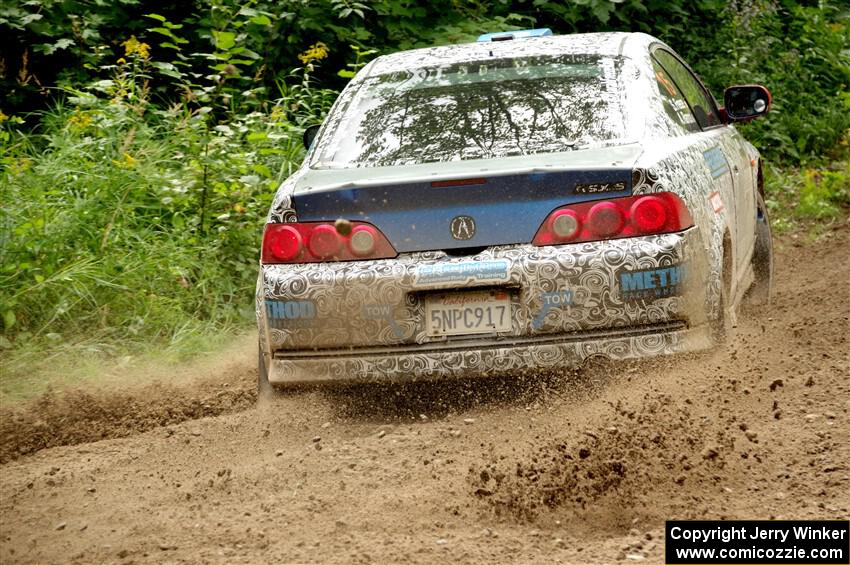 Alex Ramos / Sarah Freeze Acura RSX on SS1, Crossroads I.