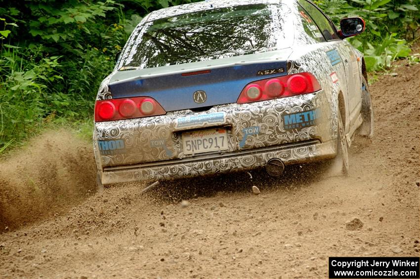 Alex Ramos / Sarah Freeze Acura RSX on SS1, Crossroads I.