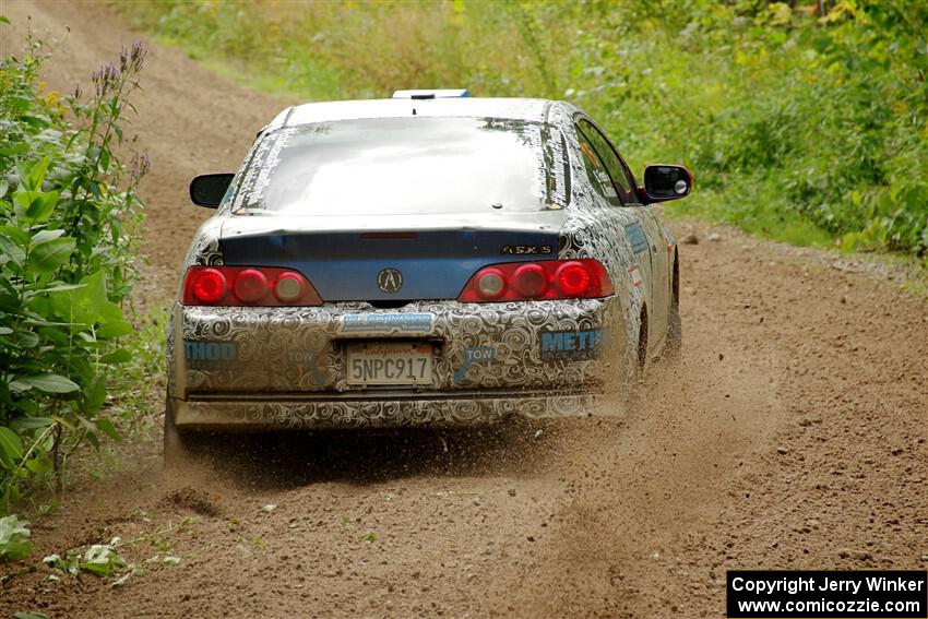 Alex Ramos / Sarah Freeze Acura RSX on SS1, Crossroads I.