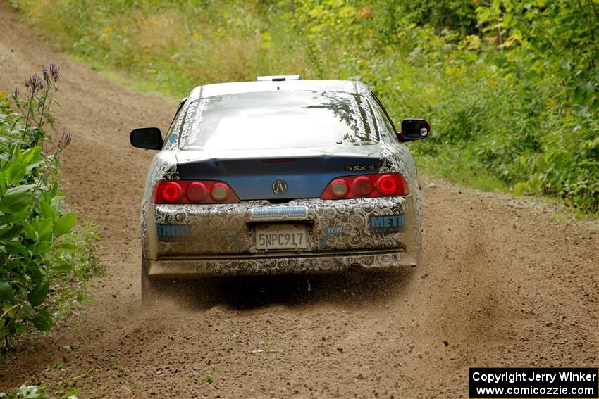 Alex Ramos / Sarah Freeze Acura RSX on SS1, Crossroads I.