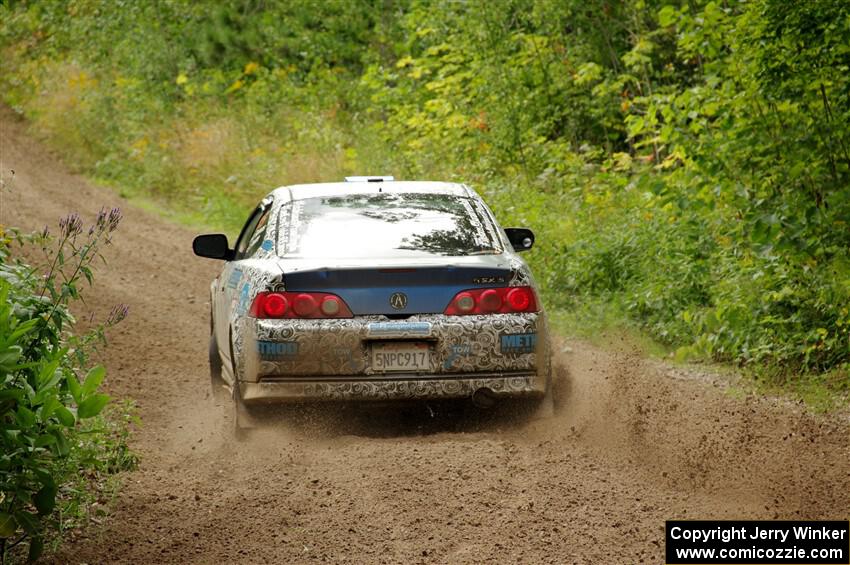 Alex Ramos / Sarah Freeze Acura RSX on SS1, Crossroads I.