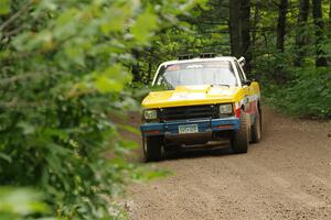 Scott Parrott / Keegan Helwig Chevy S-10 on SS1, Crossroads I.