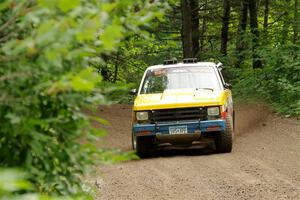 Scott Parrott / Keegan Helwig Chevy S-10 on SS1, Crossroads I.