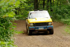 Scott Parrott / Keegan Helwig Chevy S-10 on SS1, Crossroads I.