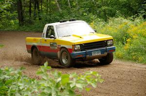 Scott Parrott / Keegan Helwig Chevy S-10 on SS1, Crossroads I.