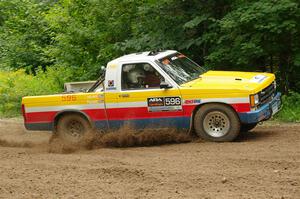 Scott Parrott / Keegan Helwig Chevy S-10 on SS1, Crossroads I.