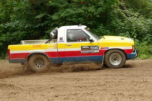 Scott Parrott / Keegan Helwig Chevy S-10 on SS1, Crossroads I.