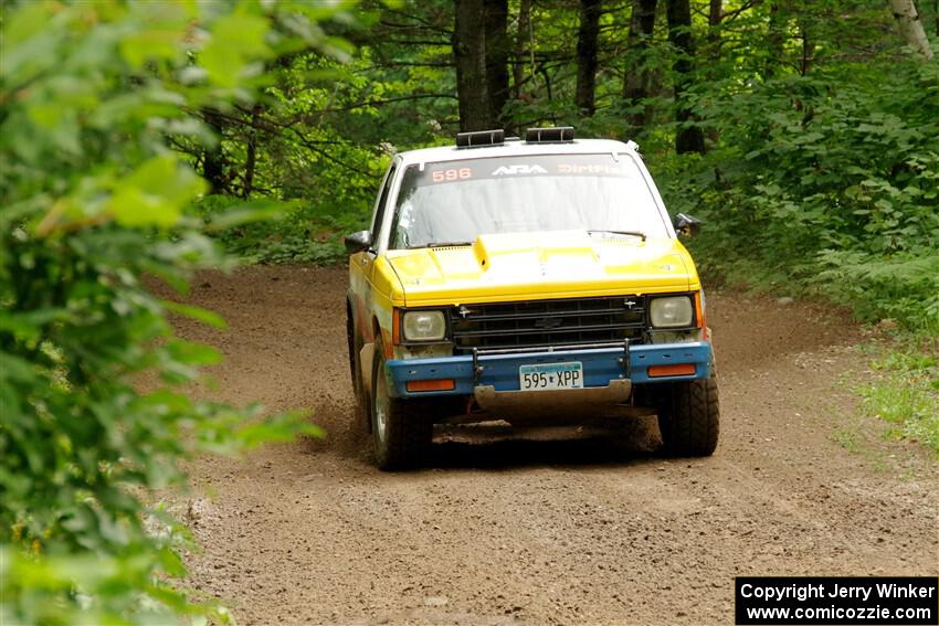 Scott Parrott / Keegan Helwig Chevy S-10 on SS1, Crossroads I.