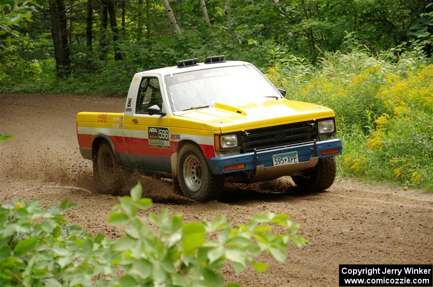 Scott Parrott / Keegan Helwig Chevy S-10 on SS1, Crossroads I.