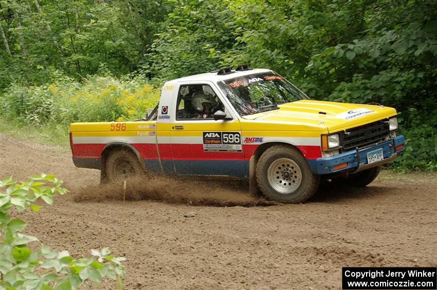 Scott Parrott / Keegan Helwig Chevy S-10 on SS1, Crossroads I.