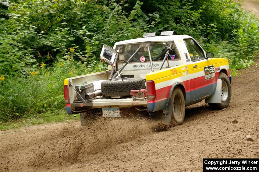 Scott Parrott / Keegan Helwig Chevy S-10 on SS1, Crossroads I.