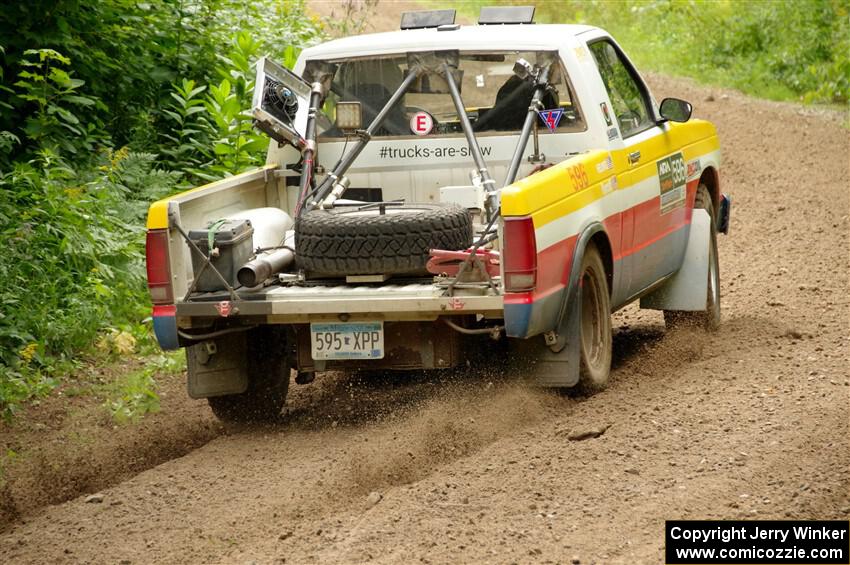 Scott Parrott / Keegan Helwig Chevy S-10 on SS1, Crossroads I.