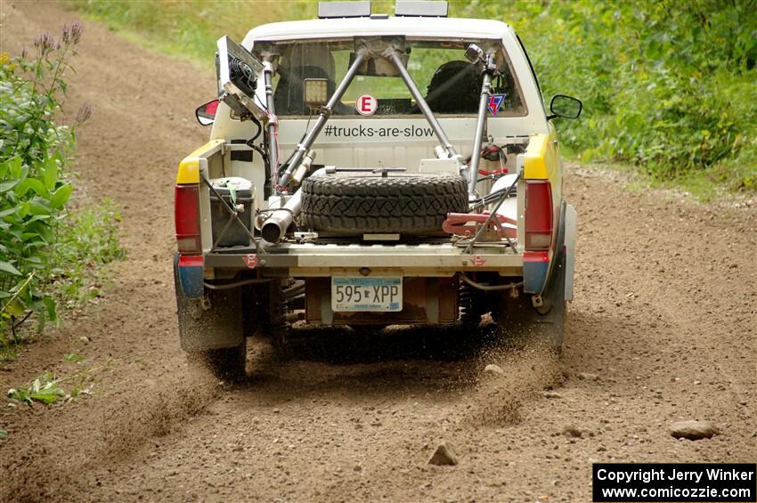 Scott Parrott / Keegan Helwig Chevy S-10 on SS1, Crossroads I.